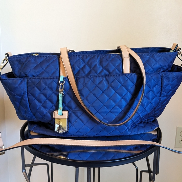 Kate Landy quilted diaper bag - Picture 2 of 9